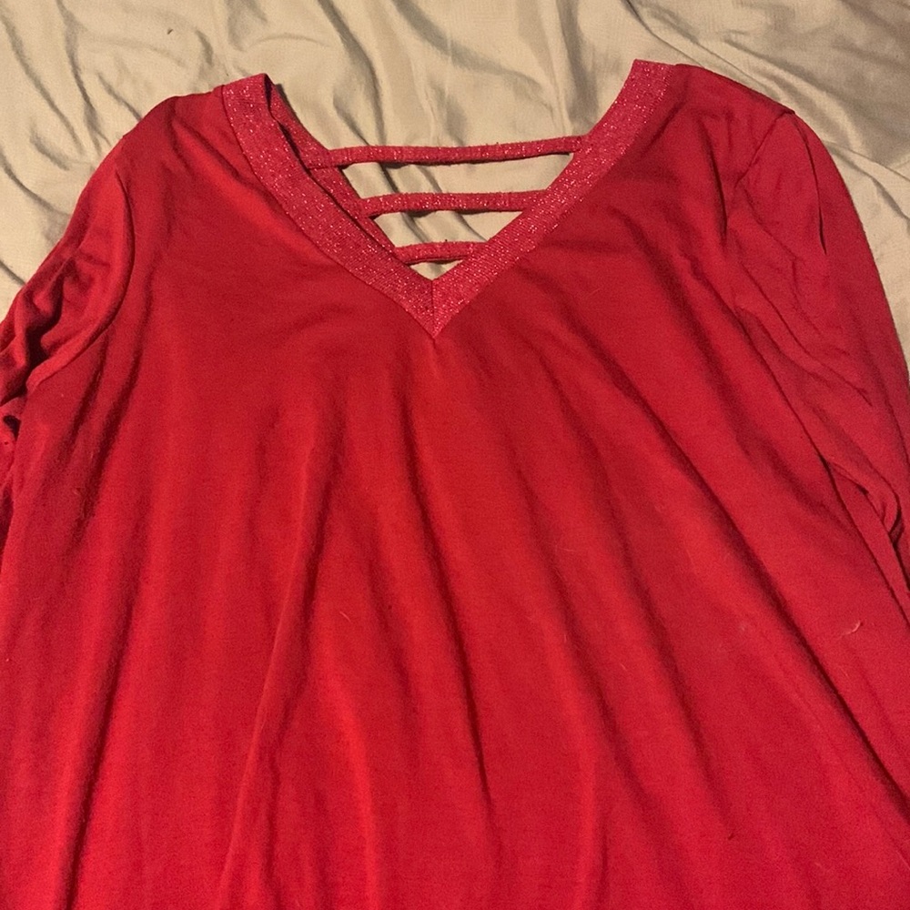 Wishful park red sweater